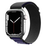 ナイロンウォッチバンド、Apple Watch シリーズ8&7 45mm / SE 2&6&SE&5&4 44mm / 3&2&1 42mm用、Apple Watch tra シリーズ8&7 45mm / SE 2&6&SE&5&4 44mm / 3&2&1 42mm用