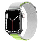 ナイロンウォッチバンド、Apple Watch シリーズ8&7 45mm / SE 2&6&SE&5&4 44mm / 3&2&1 42mm用、Apple Watch tra シリーズ8&7 45mm / SE 2&6&SE&5&4 44mm / 3&2&1 42mm用