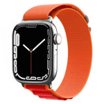 ナイロンウォッチバンド、Apple Watch シリーズ8&7 45mm / SE 2&6&SE&5&4 44mm / 3&2&1 42mm用、Apple Watch tra シリーズ8&7 45mm / SE 2&6&SE&5&4 44mm / 3&2&1 42mm用