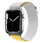 ナイロンウォッチバンド、Apple Watch シリーズ8&7 45mm / SE 2&6&SE&5&4 44mm / 3&2&1 42mm用、Apple Watch tra シリーズ8&7 45mm / SE 2&6&SE&5&4 44mm / 3&2&1 42mm用