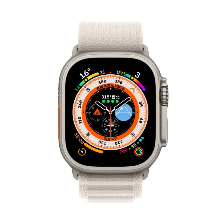 ナイロンループウォッチバンド、Apple Watch 46mm / 49mm / 45mm / 44mm用