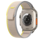 Apple Watch Ultra 49mm / Series 8&7 45mm / SE 2&6&SE&5&4 44mm 用ナイロンウォッチバンド、Apple Watch 46mm / 49mm / 45mm / 44mm 用