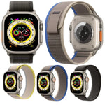Apple Watch Ultra 49mm / Series 8&7 45mm / SE 2&6&SE&5&4 44mm 用ナイロンウォッチバンド、Apple Watch 46mm / 49mm / 45mm / 44mm 用