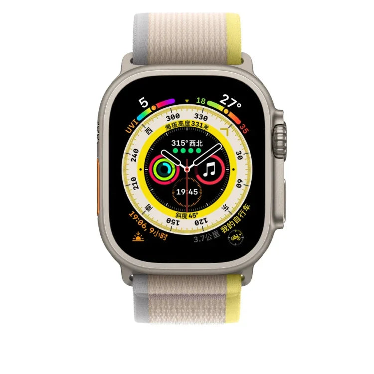 Apple Watch Series 8&7 41mm / SE 2&6&SE&5&4 40mm 用ナイロンウォッチバンド、Apple Watch 42mm / 41mm / 40mm / 38mm 用