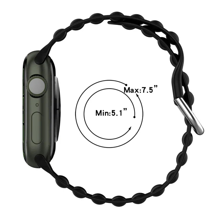 オーシャンリップルウォッチバンド、Apple Watch Series 8&7 41mm / SE 2&6&SE&5&4 40mm 用