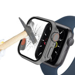Apple Watch Series 9 / 8 / 7 45mm用 フィルムPCウォッチケース 取り外し可能なボタン付き、Apple Watch Series 9 / 8 / 7 45mm用