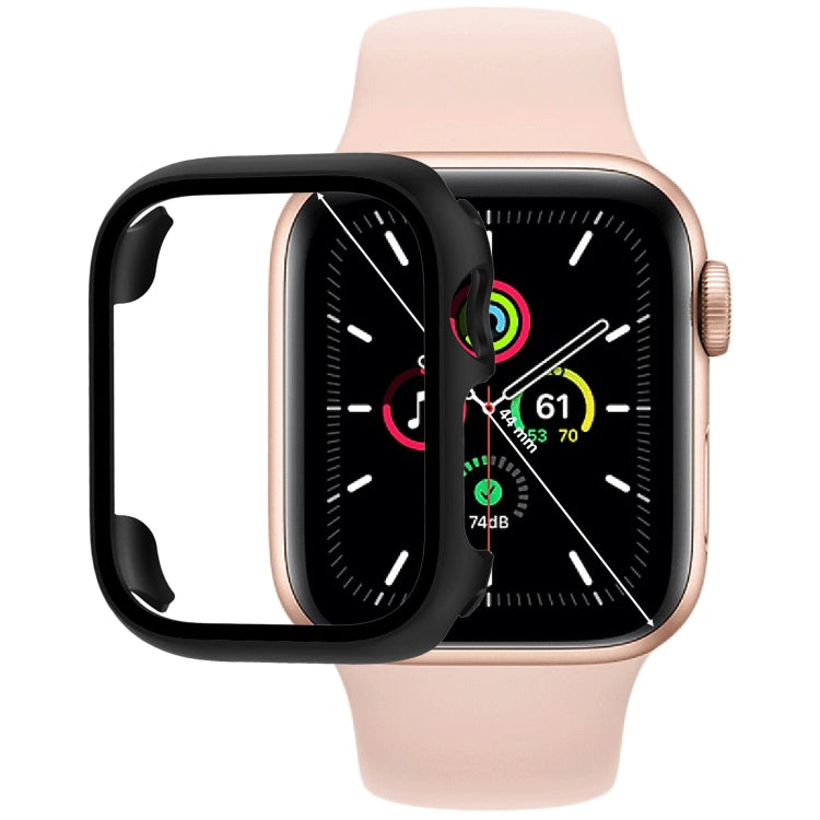 強化ガラスフィルムPC時計ケース、Apple Watch Series SE 3＆SE 2＆6＆SE＆5＆4 44mm用、Apple Watch Series SE 3＆SE 2＆6＆SE＆5＆4 40mm用