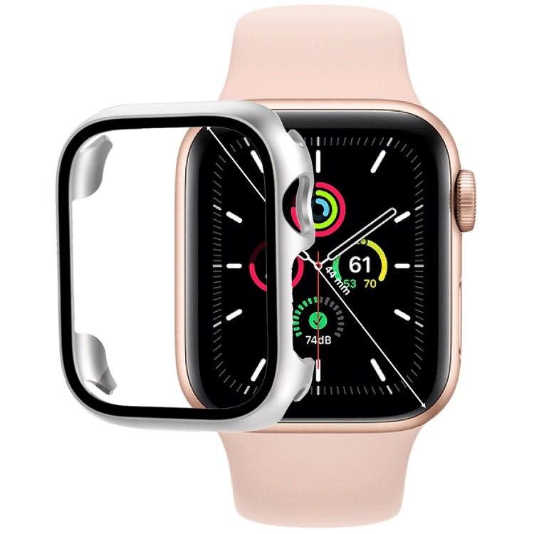 強化ガラスフィルムPC時計ケース、Apple Watch Series SE 3＆SE 2＆6＆SE＆5＆4 44mm用、Apple Watch Series SE 3＆SE 2＆6＆SE＆5＆4 40mm用