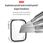 強化ガラスフィルムPC時計ケース、Apple Watch Series SE 3＆SE 2＆6＆SE＆5＆4 44mm用、Apple Watch Series SE 3＆SE 2＆6＆SE＆5＆4 40mm用