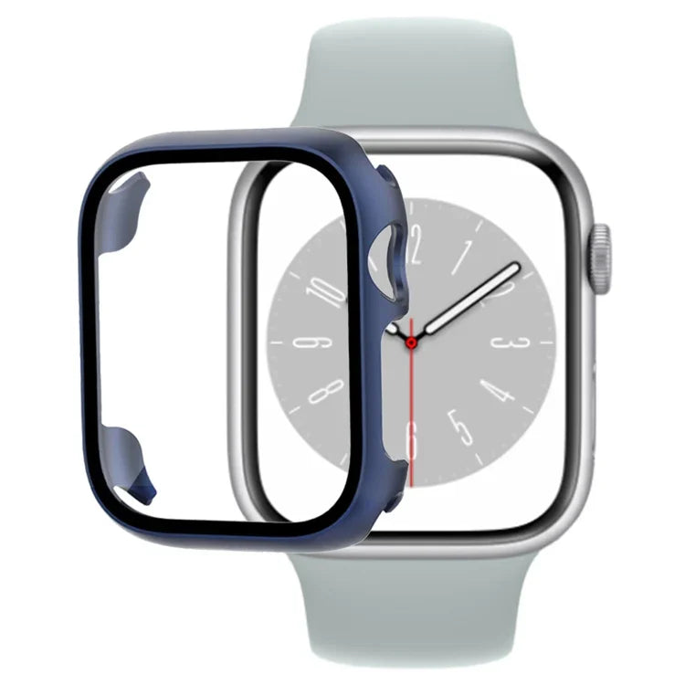 強化ガラスフィルムPCウォッチケース、Apple Watch Series 9 / 8 / 7 41mm 用、Apple Watch Series 9 / 8 / 7 45mm 用