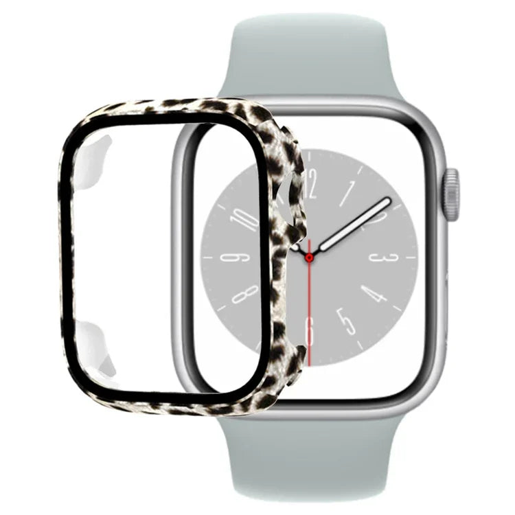 強化ガラスフィルムPCウォッチケース、Apple Watch Series 9 / 8 / 7 41mm 用、Apple Watch Series 9 / 8 / 7 45mm 用