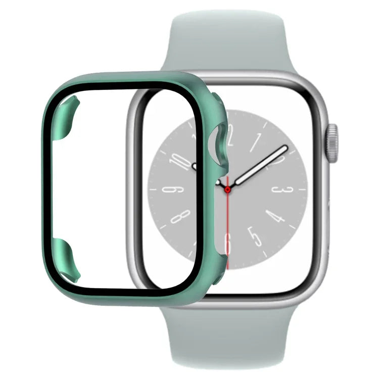 強化ガラスフィルムPCウォッチケース、Apple Watch Series 9 / 8 / 7 41mm 用、Apple Watch Series 9 / 8 / 7 45mm 用