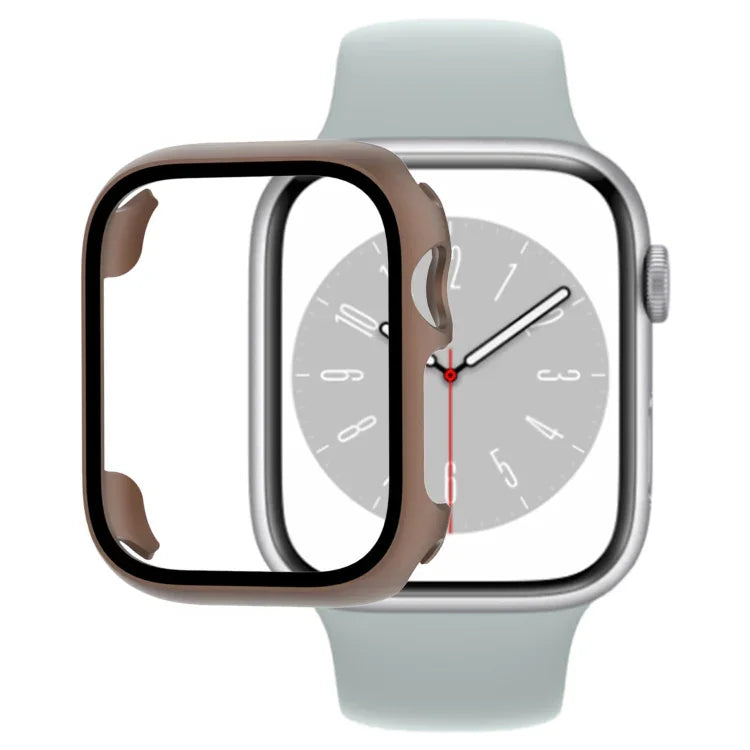 強化ガラスフィルムPCウォッチケース、Apple Watch Series 9 / 8 / 7 41mm 用、Apple Watch Series 9 / 8 / 7 45mm 用