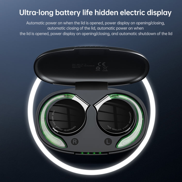 T&G F2 耳掛け防水ワイヤレスBluetoothノイズキャンセリングイヤホン