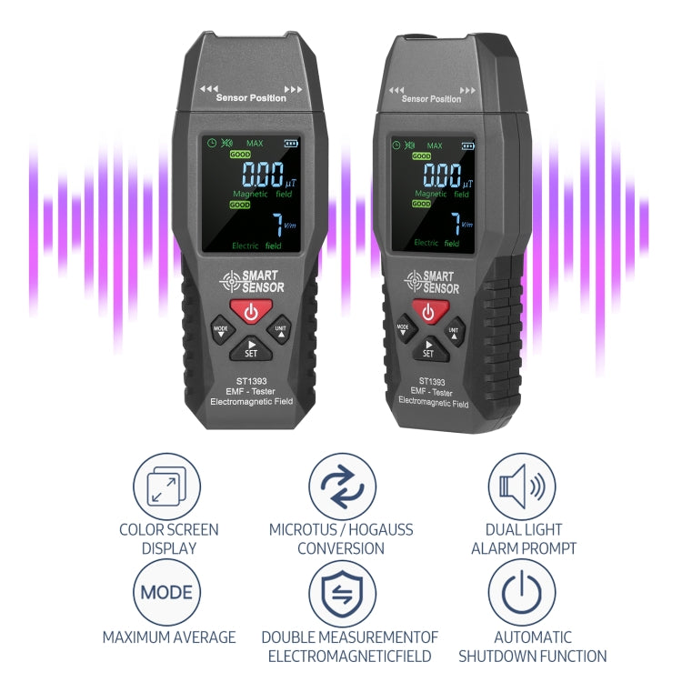 SmartSensor AS1392 携帯型電磁波検出器、SmartSensor AS1392
