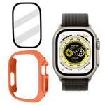 強化ガラスフィルムマットPCウォッチケース、Apple Watch Ultra 3 / 2 / 1 49mm 用