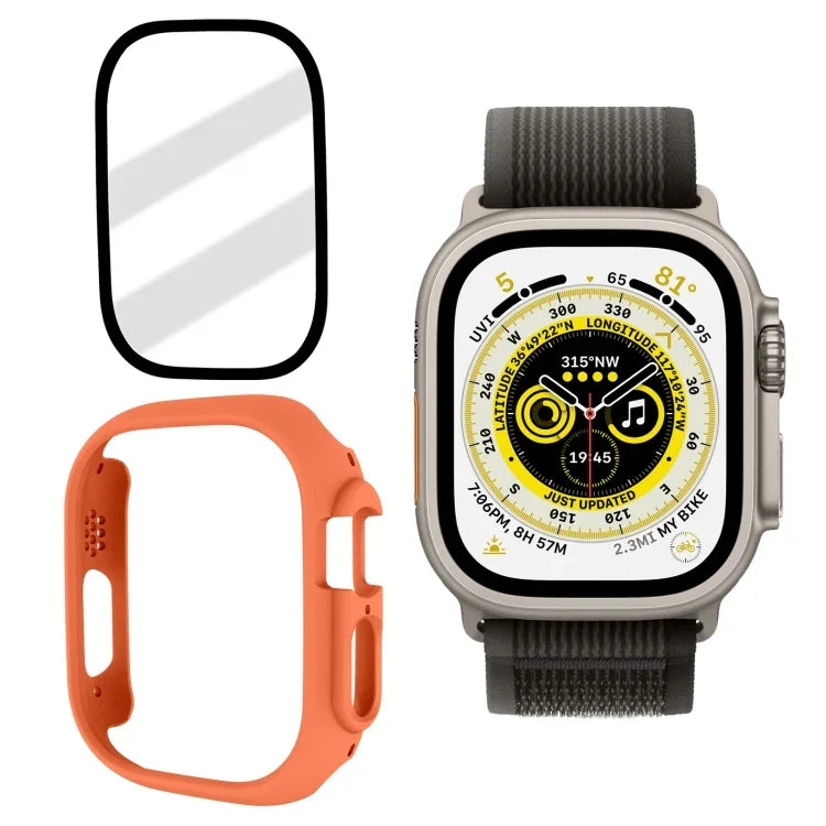 強化ガラスフィルムマットPCウォッチケース、Apple Watch Ultra 3 / 2 / 1 49mm 用