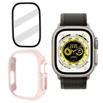 強化ガラスフィルムマットPCウォッチケース、Apple Watch Ultra 3 / 2 / 1 49mm 用