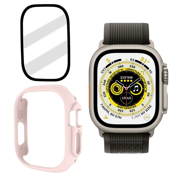 強化ガラスフィルムマットPCウォッチケース、Apple Watch Ultra 3 / 2 / 1 49mm 用