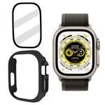 強化ガラスフィルムマットPCウォッチケース、Apple Watch Ultra 3 / 2 / 1 49mm 用
