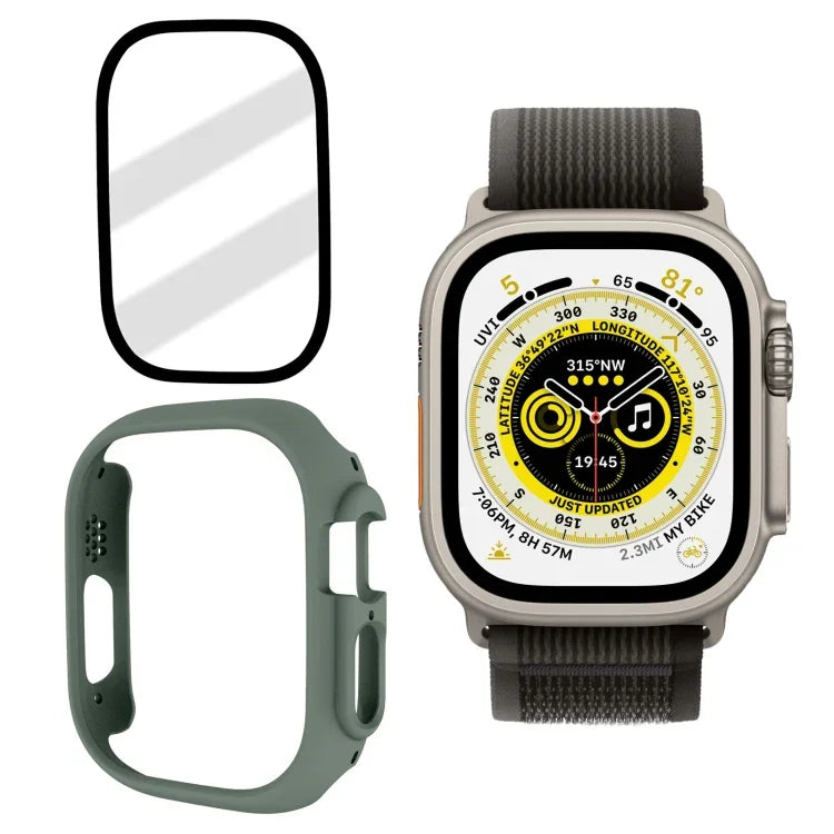 強化ガラスフィルムマットPCウォッチケース、Apple Watch Ultra 3 / 2 / 1 49mm 用