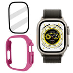 強化ガラスフィルムマットPCウォッチケース、Apple Watch Ultra 3 / 2 / 1 49mm 用