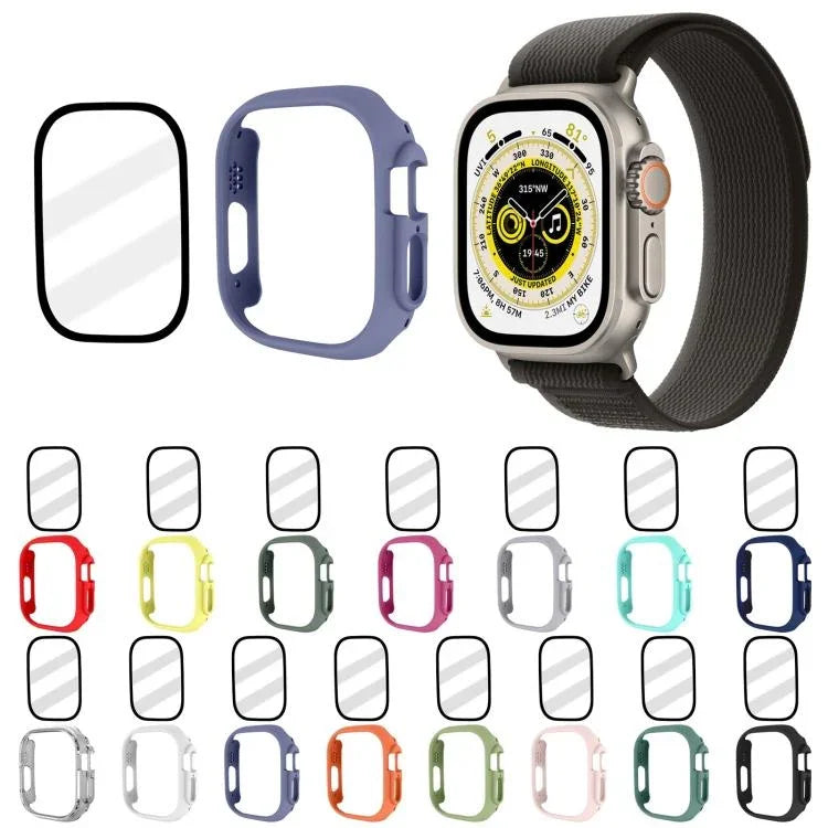 強化ガラスフィルムマットPCウォッチケース、Apple Watch Ultra 3 / 2 / 1 49mm 用