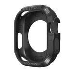 三重防護TPUカーボンファイバー保護ケース、Apple Watch Ultra 3 / 2 / 1 49mm 用
