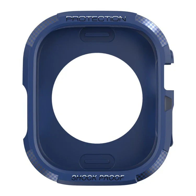 三重防護TPUカーボンファイバー保護ケース、Apple Watch Ultra 3 / 2 / 1 49mm 用