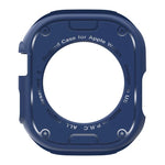 三重防護TPUカーボンファイバー保護ケース、Apple Watch Ultra 3 / 2 / 1 49mm 用