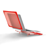 TPU + PC 二色落下防止ラップトップ保護ケース、MacBook Air 13.6インチ A2681 2022 / M3 2024 A3113 / M4 2025 A3240用