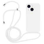 Crossbody Lanyard Liquid Silicone Case, For iPhone 14 Pro Max, For iPhone 13, For iPhone 13 Pro