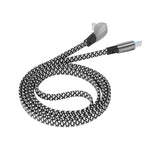3A USB-C/Type-C から 8ピンエルボー高速充電データケーブル、3A Type-C から 8ピン 1.2m、3A Type-C から 8ピン 2m