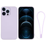 Silicone Phone Case with Wrist Strap, For iPhone 12 mini, For iPhone 12, For iPhone 12 Pro, For iPhone 12 Pro Max