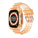 グレイシャー透明TPU一体型ウォッチバンド、Apple Watch Ultra 49mm 用
