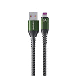 WEKOME WDC-169I Raythonシリーズ 6A USB から 8ピン 急速充電データケーブル、長さ：1m