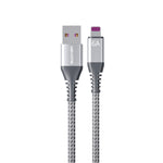 WEKOME WDC-169I Raythonシリーズ 6A USB から 8ピン 急速充電データケーブル、長さ：1m