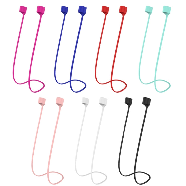 Bluetoothヘッドセット 落下防止ロープ 磁気シリコンストラップ、AirPods Pro 2用