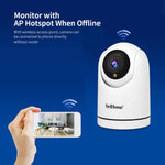 SriHome SH042 2.0MP 1080P HD AI WiFi パンチルト監視カメラ、SH042