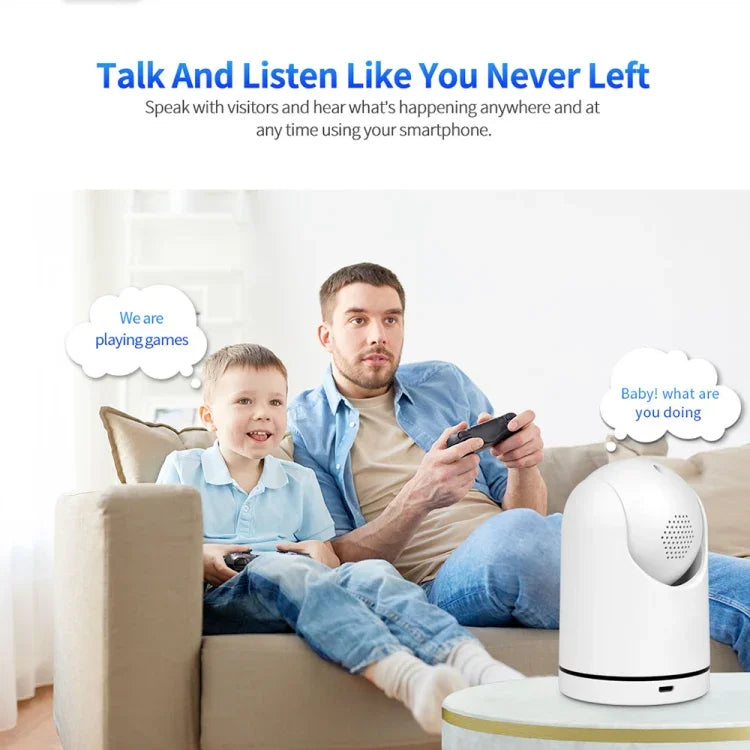 SriHome SH042 2.0MP 1080P HD AI WiFi パンチルト監視カメラ、SH042