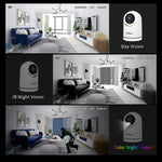SriHome SH042 2.0MP 1080P HD AI WiFi パンチルト監視カメラ、SH042