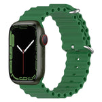 オーシャンシリコンウォッチバンド、Apple Watch Series 8&7 41mm 用、Apple Watch Series 8&7 41mm / SE 2&6&SE&5&4 40mm 用