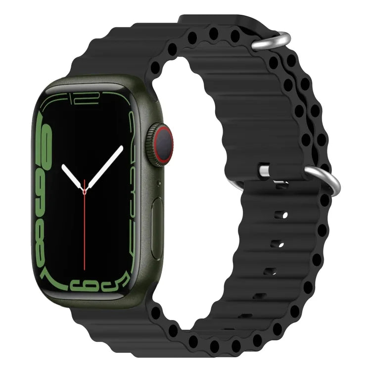 オーシャンシリコンウォッチバンド、Apple Watch Series 8&7 41mm 用、Apple Watch Series 8&7 41mm / SE 2&6&SE&5&4 40mm 用