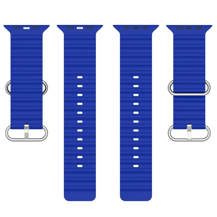 オーシャンシリコンウォッチバンド、Apple Watch Series 8&7 41mm 用、Apple Watch Series 8&7 41mm / SE 2&6&SE&5&4 40mm 用