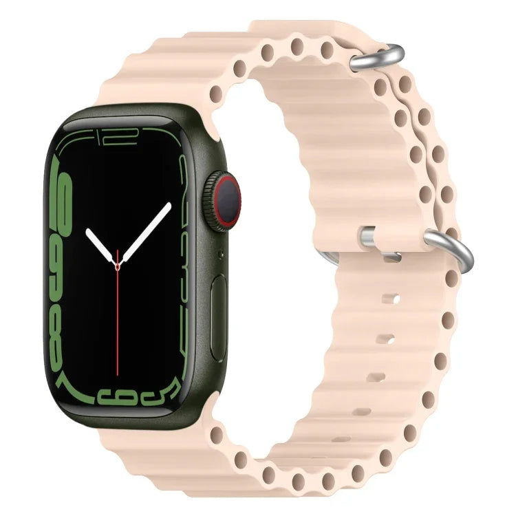 オーシャンシリコンウォッチバンド、Apple Watch Series 8&7 41mm 用、Apple Watch Series 8&7 41mm / SE 2&6&SE&5&4 40mm 用