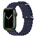 オーシャンシリコンウォッチバンド、Apple Watch Series 8&7 41mm 用、Apple Watch Series 8&7 41mm / SE 2&6&SE&5&4 40mm 用
