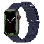 オーシャンシリコンウォッチバンド、Apple Watch Series 8&7 41mm 用、Apple Watch Series 8&7 41mm / SE 2&6&SE&5&4 40mm 用
