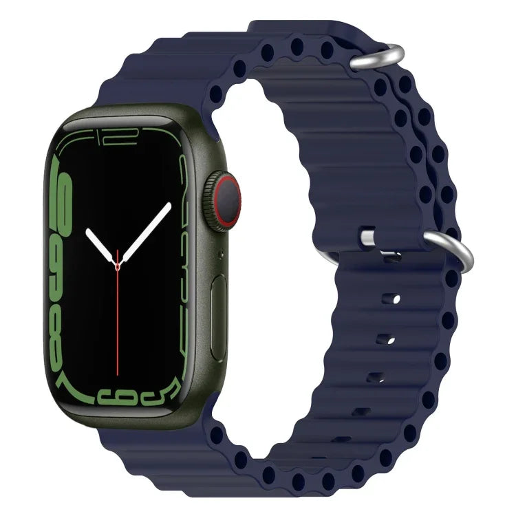 オーシャンシリコンウォッチバンド、Apple Watch Series 8&7 41mm 用、Apple Watch Series 8&7 41mm / SE 2&6&SE&5&4 40mm 用