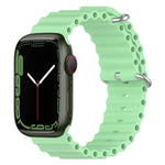 オーシャンシリコンウォッチバンド、Apple Watch Series 8&7 41mm 用、Apple Watch Series 8&7 41mm / SE 2&6&SE&5&4 40mm 用