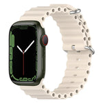 オーシャンシリコンウォッチバンド、Apple Watch Series 8&7 41mm 用、Apple Watch Series 8&7 41mm / SE 2&6&SE&5&4 40mm 用